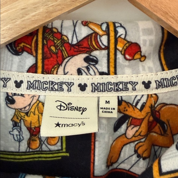 Disney Mickey and Pluto Pajama Set - Red, Yellow, Black - Picture 3 of 6
